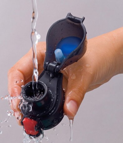 Thermos 500ml Black Pet Bottle Cap & Cooler Rct-Pc Bk Thermos