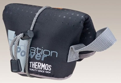 Thermos 500ml Black Pet Bottle Cap & Cooler Rct-Pc Bk Thermos