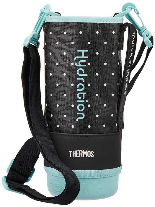 Thermos 品牌 FHT-1000F 运动水壶替换部件便携袋圆点黑色