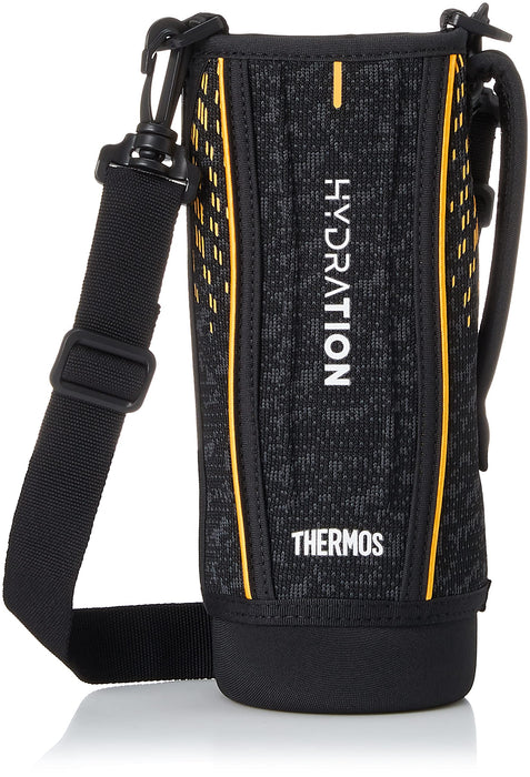 Thermos FHT-1001F 运动水壶替换件，带便携袋（黑橙色）
