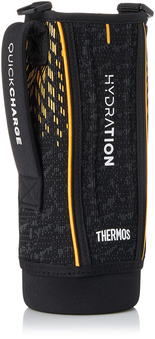 Thermos FHT-1001F 运动水壶替换件，带便携袋（黑橙色）