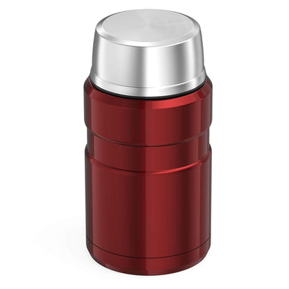 Thermos Stainless King 0.7L Red Food Jar with Superior Heat Retention Parallel Import
