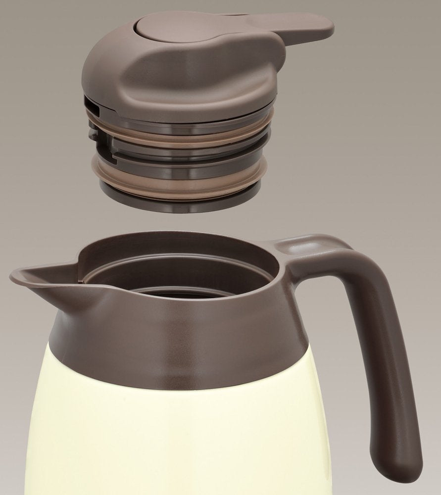 Thermos Stainless Steel 2.0L Cookie Cream Pot Thv-2001 Ccr