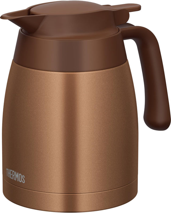Thermos TTB-1001 BWG Stainless Steel 1L Thermal Pot in Brown Gold - Tabletop Insulation