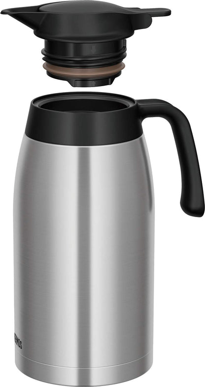 Thermos Ttb-2000 Sbk 2L Stainless Steel Pot Black