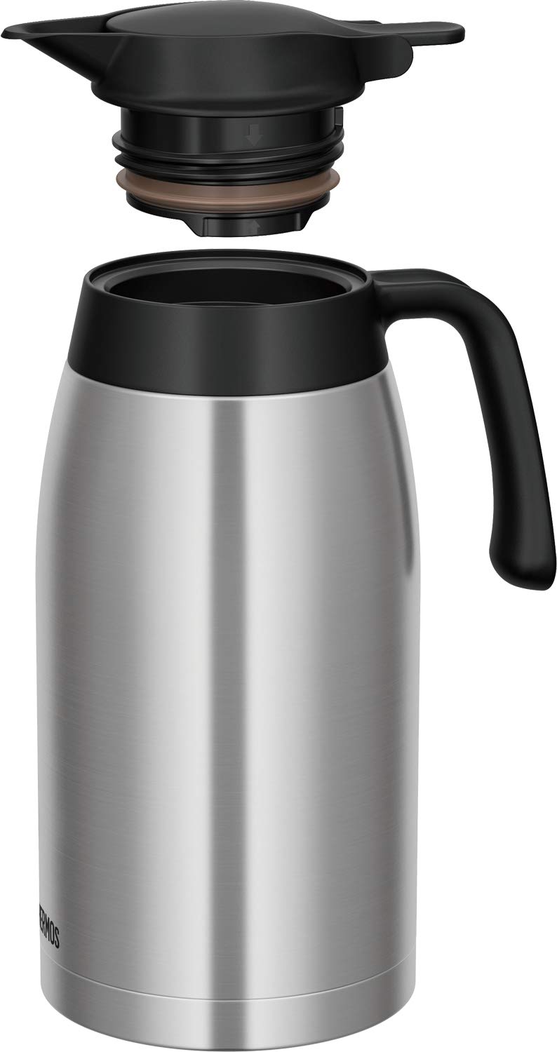 Thermos Ttb-2000 Sbk 2L Stainless Steel Pot Black