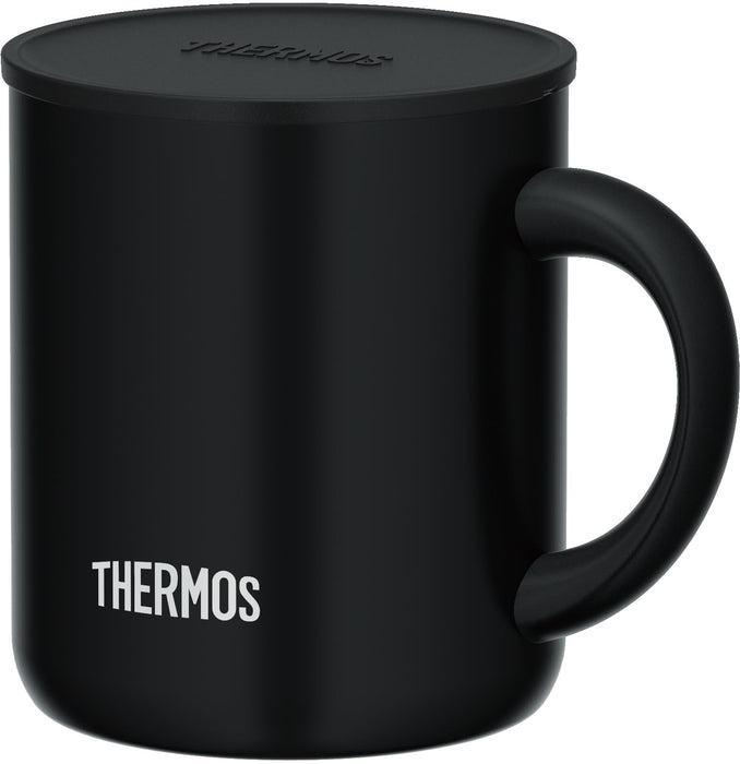 Thermos Brand 280ml Stainless Steel Vacuum Insulated Mug in Smoke Black