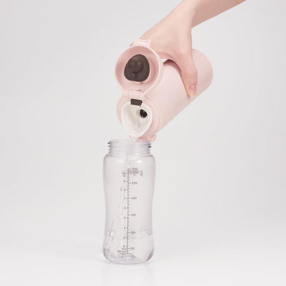 Thermos 350ml Stainless Steel Water Bottle Miffy Design Light Pink