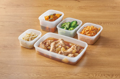 Thermos 600Ml Black Square Food Storage Container Kc-Sa600 Bk