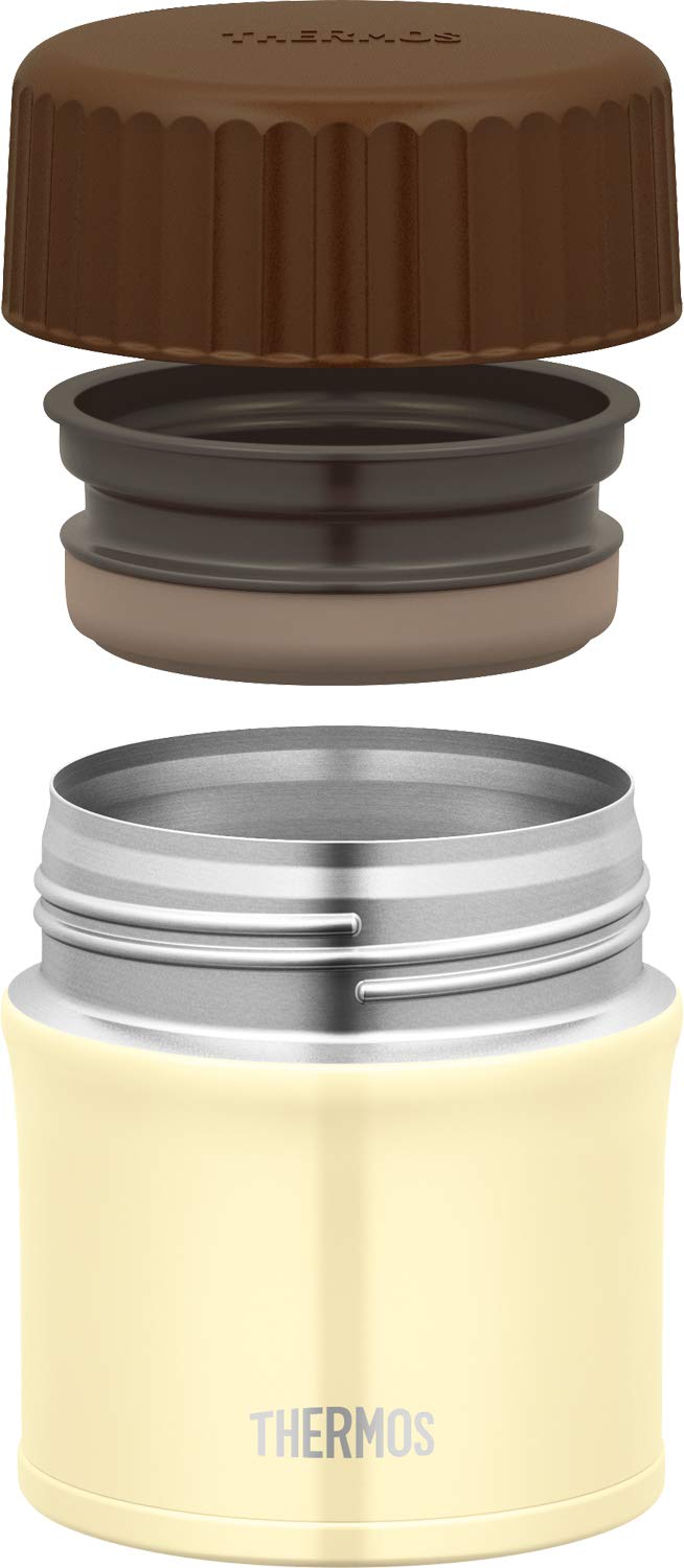 Thermos 300Ml White Thermal Lunch Jar Vacuum Insulated Soup Container Jbu-300