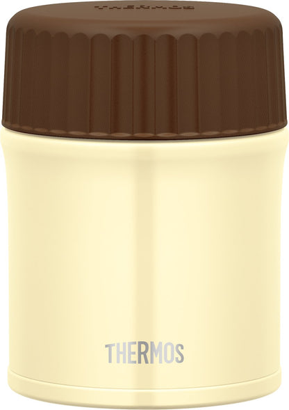 Thermos JBU-380 White Vacuum Insulated Thermal Lunch Jar 380ml Capacity