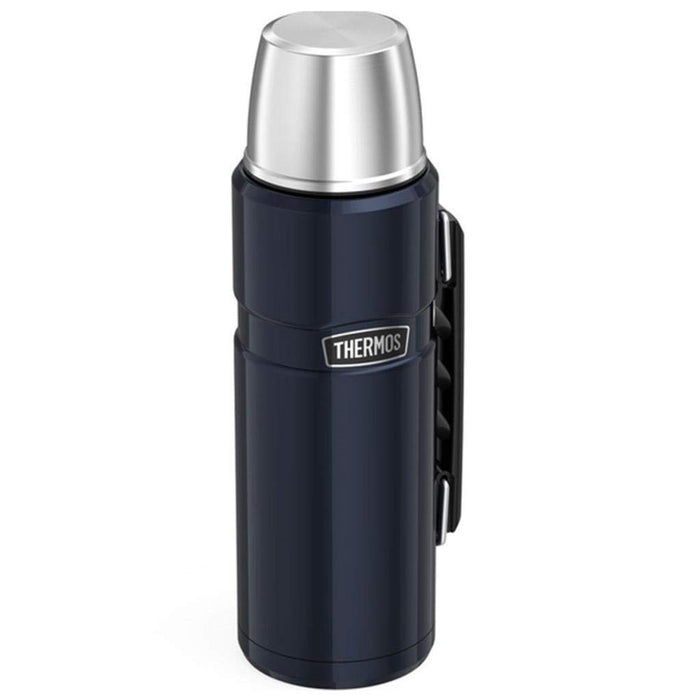 Thermos Stainless King 40-Ounce 1.2L Bottle Midnight Blue - US Edition
