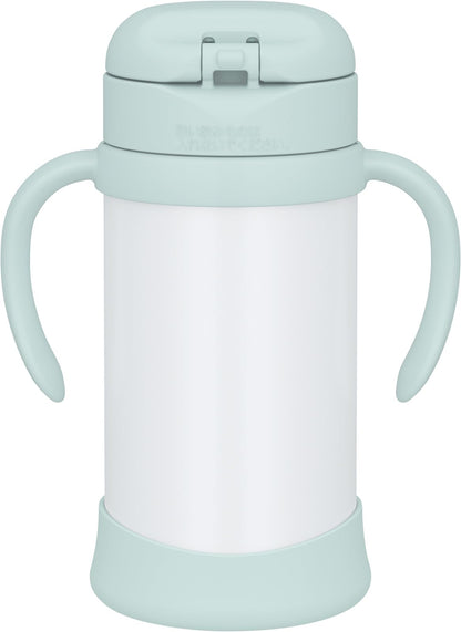 Thermos Vacuum Baby Straw Mug 350Ml Mint Keeps Drinks Cold FJT-350 Mnt