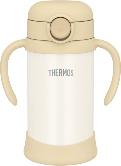 Thermos Vacuum Insulated Baby Straw Mug 350Ml Sand Beige