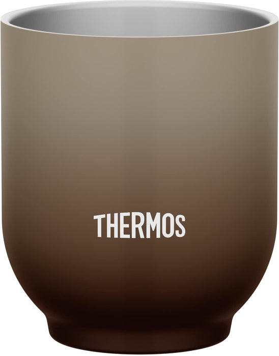 Thermos JDT-300 BW 真空隔熱 300mL 茶杯 棕色