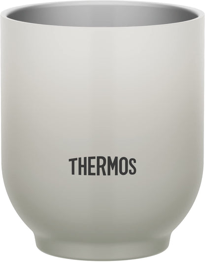 Thermos Brand Light Gray 300ml Vacuum Insulated Teacup JDT-300 LGY
