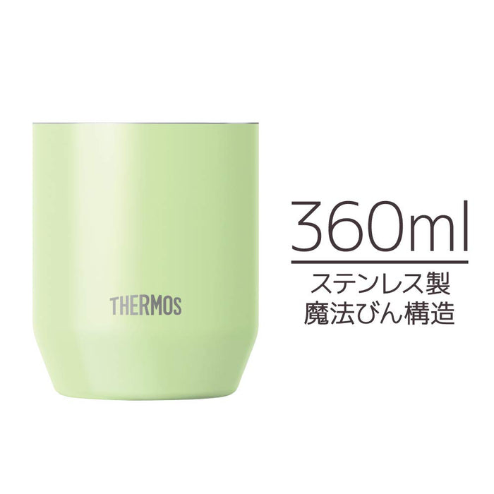 Thermos Light Green Vacuum Insulated Cup 360ml - Jdh-360C Ltg Model