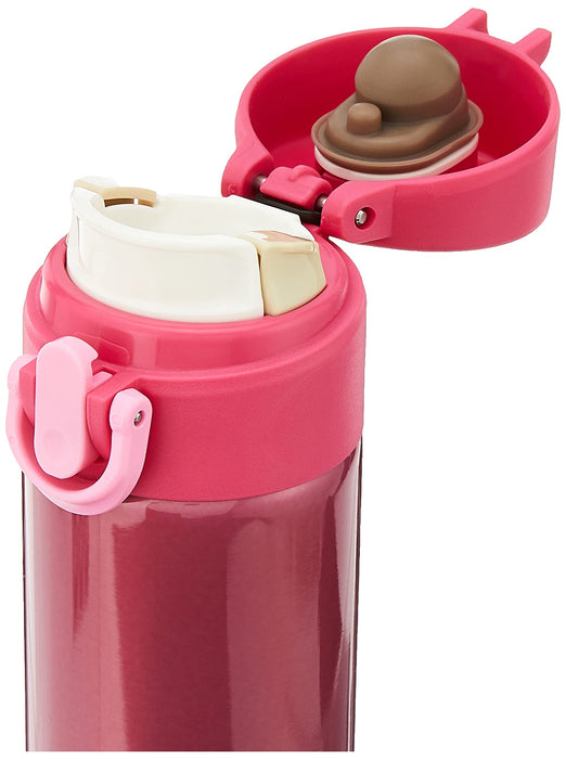 Thermos 0.4L One-Touch Open Mobile Mug Vacuum Insulated in Pink Jni-400 P