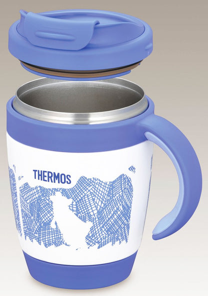 Thermos Brand 270ml Kuma JCV-270 Vacuum Insulated Mug