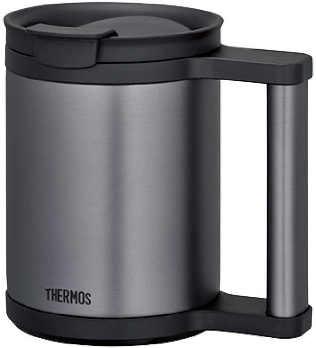 Thermos 280ml Black Vacuum Insulated Mug JCP-280C - Compact and Portable