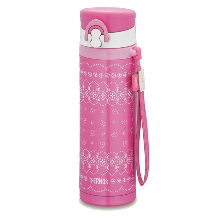 Thermos Jng-500 P Portable Thermos Mug 0.5L Vacuum Insulated Pink