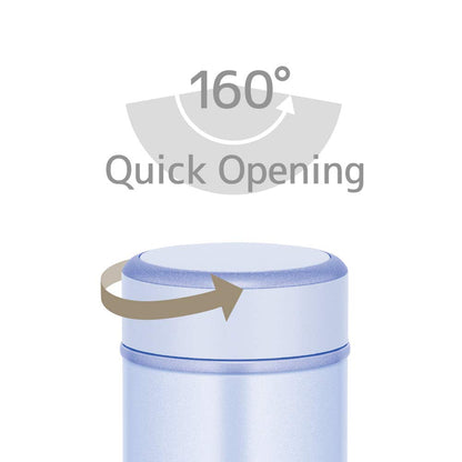 Thermos Light Blue Portable Mug 250ml - Vacuum Insulated Jog-250 LB