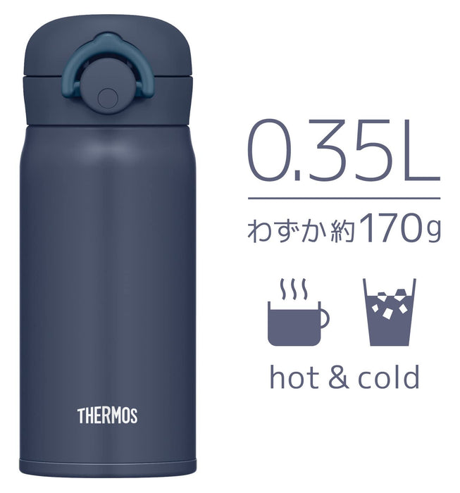 Thermos Night Gray 350ml Vacuum Insulated Portable Mug Jnr-353 N-Gy