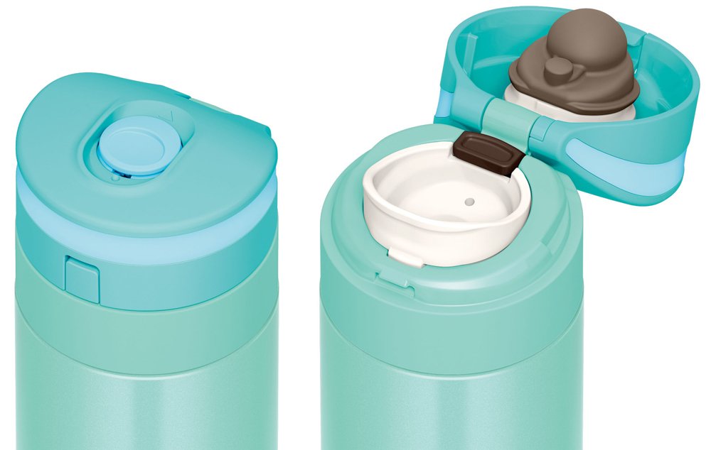 Thermos 350ml Vacuum Insulated Portable Pearl Mint Mug - JNS-351 PRM