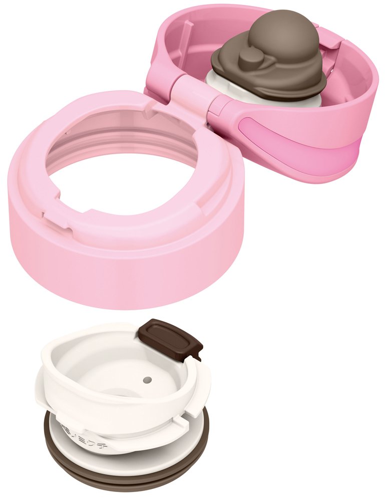 Thermos Pearl Pink Portable Vacuum Insulated 350ml Mug JNS-351 PRP