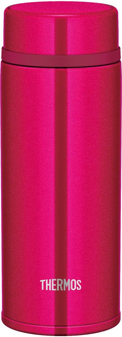 Thermos Vacuum Insulated Jnw-350 350ml Portable Mug in Strawberry Red