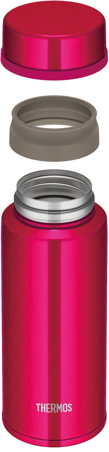 Thermos Vacuum Insulated Jnw-350 350ml Portable Mug in Strawberry Red