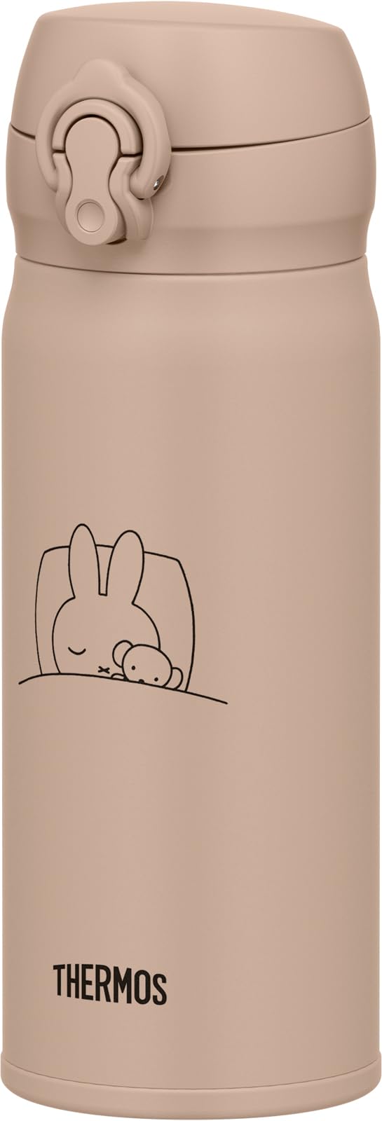 Thermos Miffy Milk Tea Vacuum Insulated Portable Mug 400ml JNL-405B