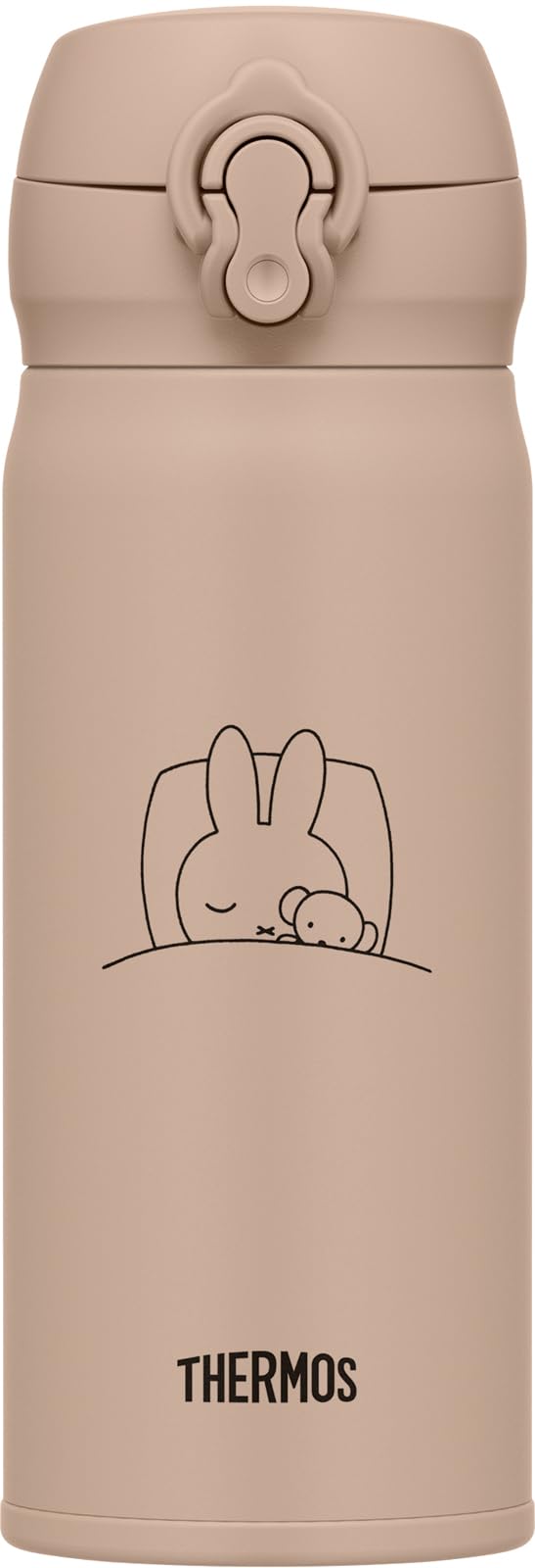 Thermos Miffy Milk Tea Vacuum Insulated Portable Mug 400ml JNL-405B