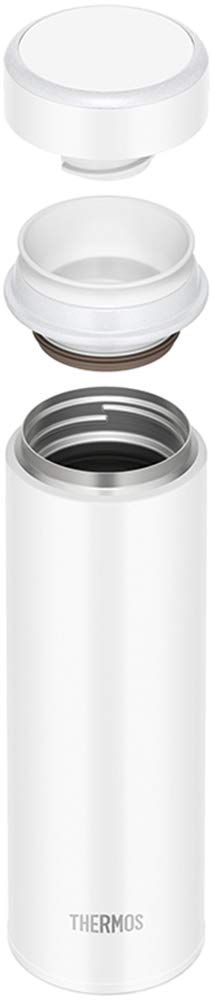Thermos Matte White 500ml Vacuum Insulated Portable Mug - Jog-500 Mtwh