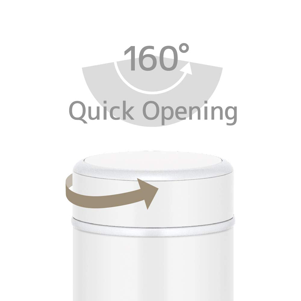 Thermos Matte White 500ml Vacuum Insulated Portable Mug - Jog-500 Mtwh