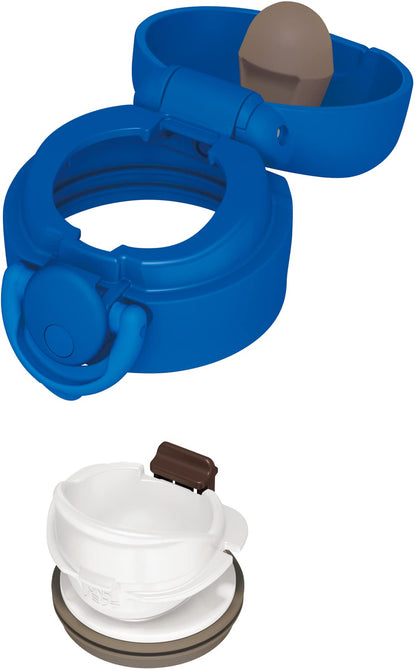 Thermos JNR-603 MTB 600ml Vacuum Insulated Portable Mug Metallic Blue