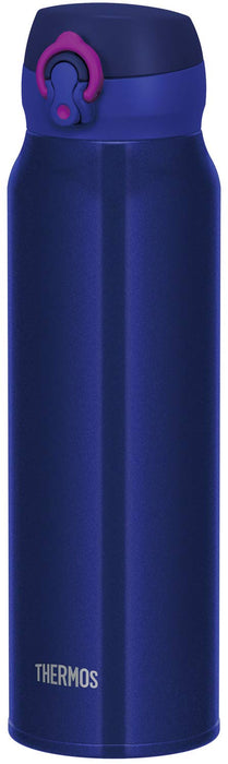 Thermos 750ml Portable Vacuum Insulated Mug in Navy Pink JNL-754 NV-P Model