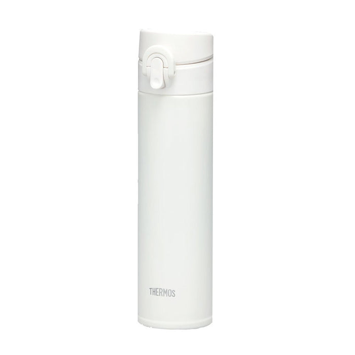 Thermos Premium Collection 400ml Vacuum Insulated Portable Mug - All White