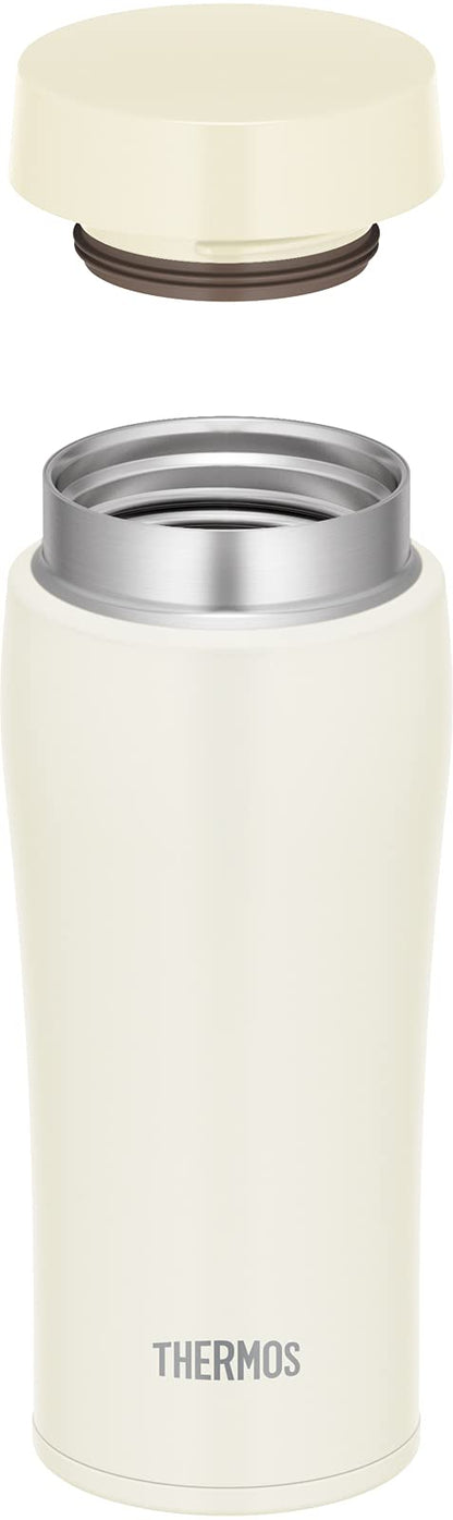 Thermos 360ml Matte White Vacuum Insulated Portable Tumbler - Joe-361 Mtwh