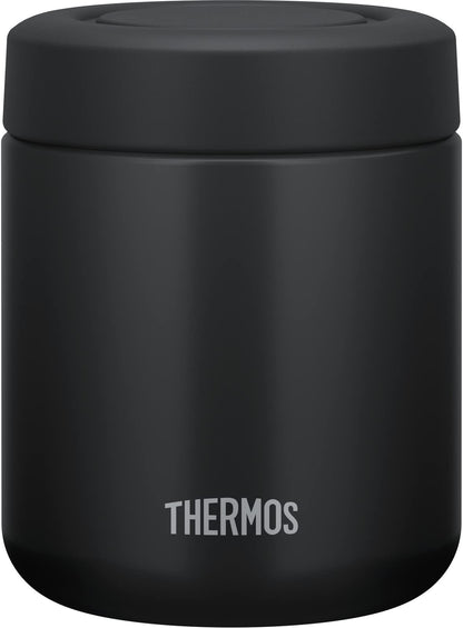 Thermos 300ml Vacuum Insulated Soup Jar Easy Clean Hot/Cold Food JBR-301 Black