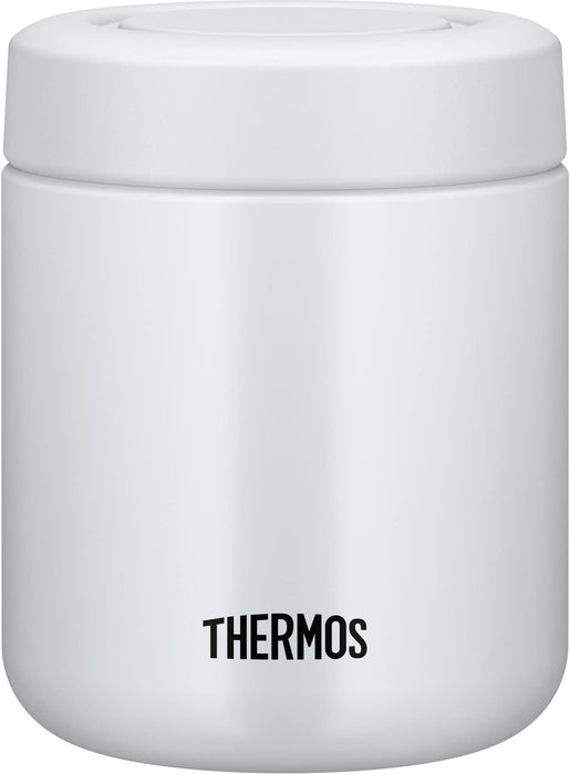 Thermos 300ml White Gray Vacuum Insulated Soup Jar - Easy-to-Clean Standard Model JBR-301 WHGY