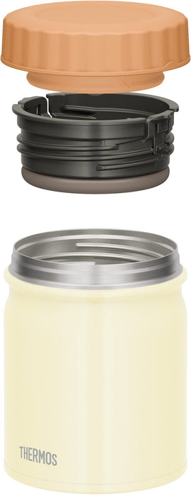 Thermos 400Ml Cream White Vacuum Insulated Soup Jar Jbt-401 Crw