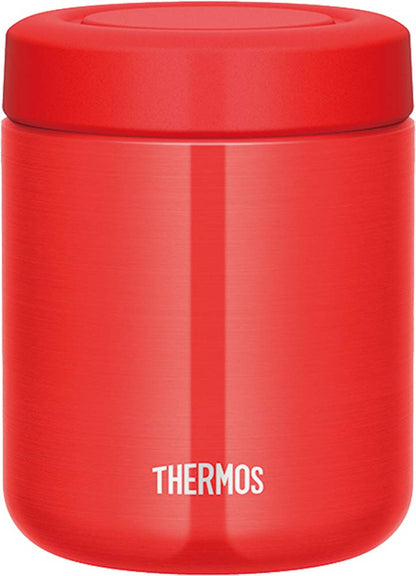 Thermos 400ml Red Vacuum Insulated Soup Jar JBR-400