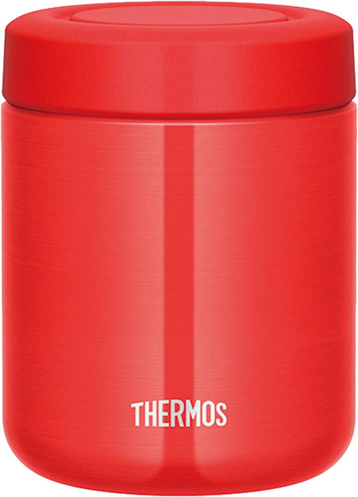 Thermos 400ml Red Vacuum Insulated Soup Jar JBR-400
