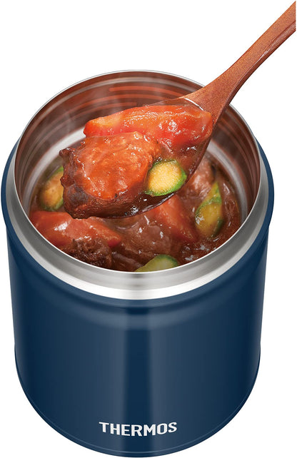 Thermos 500ml Navy Vacuum Insulated Soup Jar Jbt-501