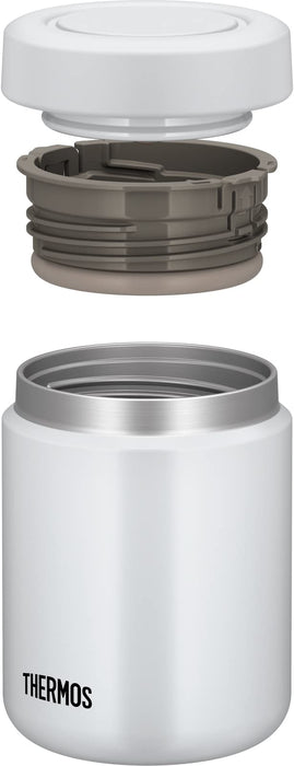 Thermos 500ml 真空保温汤罐 白色灰色 标准款 热/冷 易清洁 圆口 JBR-501 WHGY