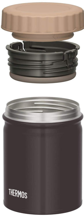 Thermos Brand 500Ml Black Vacuum Insulated Soup Jar Jbt-500 Bk
