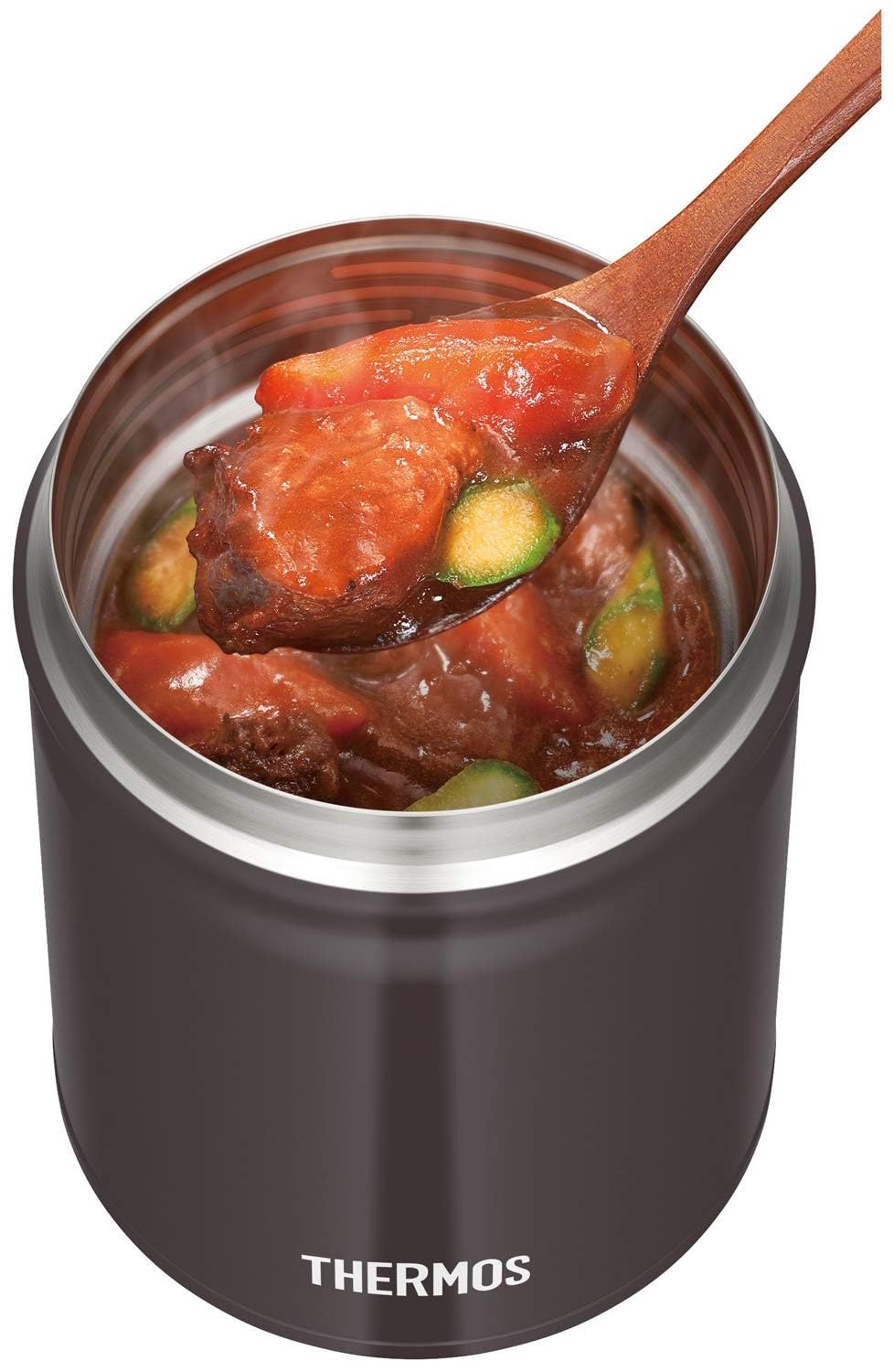 Thermos Brand 500Ml Black Vacuum Insulated Soup Jar Jbt-500 Bk