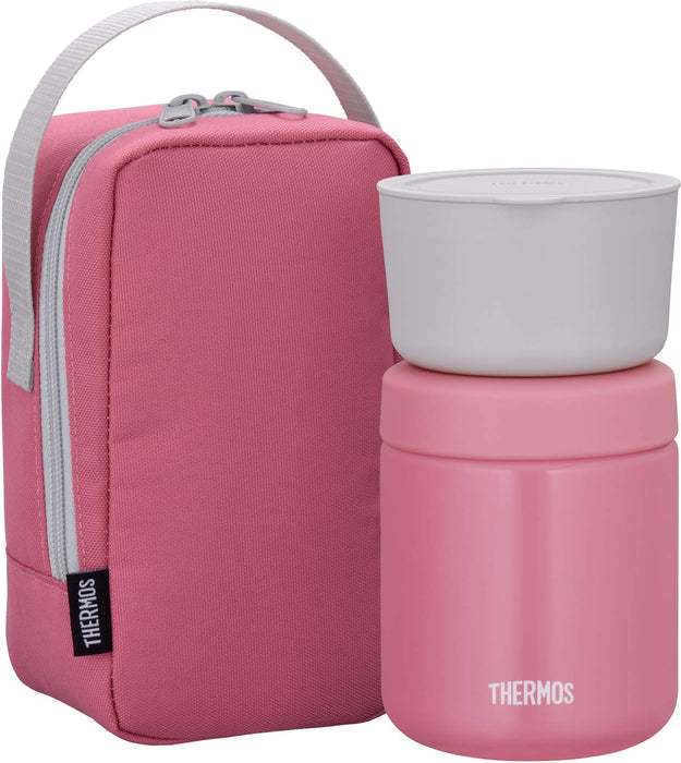 Thermos Pink 300ml Vacuum Insulated Soup Lunch Set JBY-550 P Series