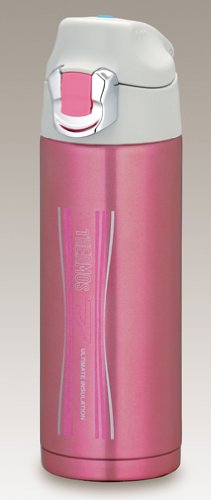 Thermos 0.5L Pink Vacuum Insulated Sports Bottle Fff-500F P Model